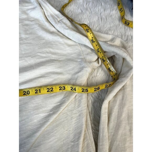 WILDFOX Tuscany Tunic Hot Slice Pizza Sweater Top Oversized Cream Size L - Picture 9 of 12